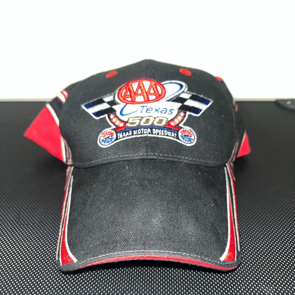 2013 Texas speedway 500 Black and Red adjustable nascar Cap